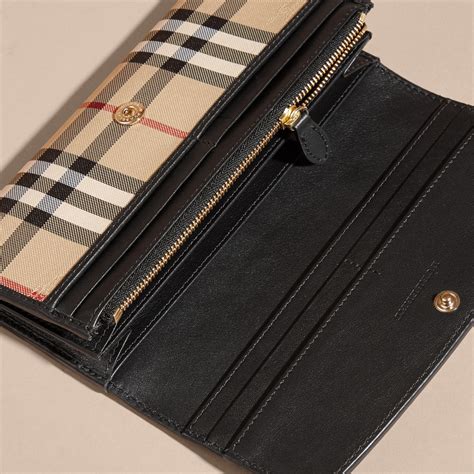 burberry continental wallet buckle